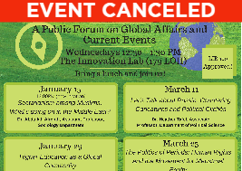 Winter 2020 The Global Express: A Public Forum on Global Affairs and Current Events